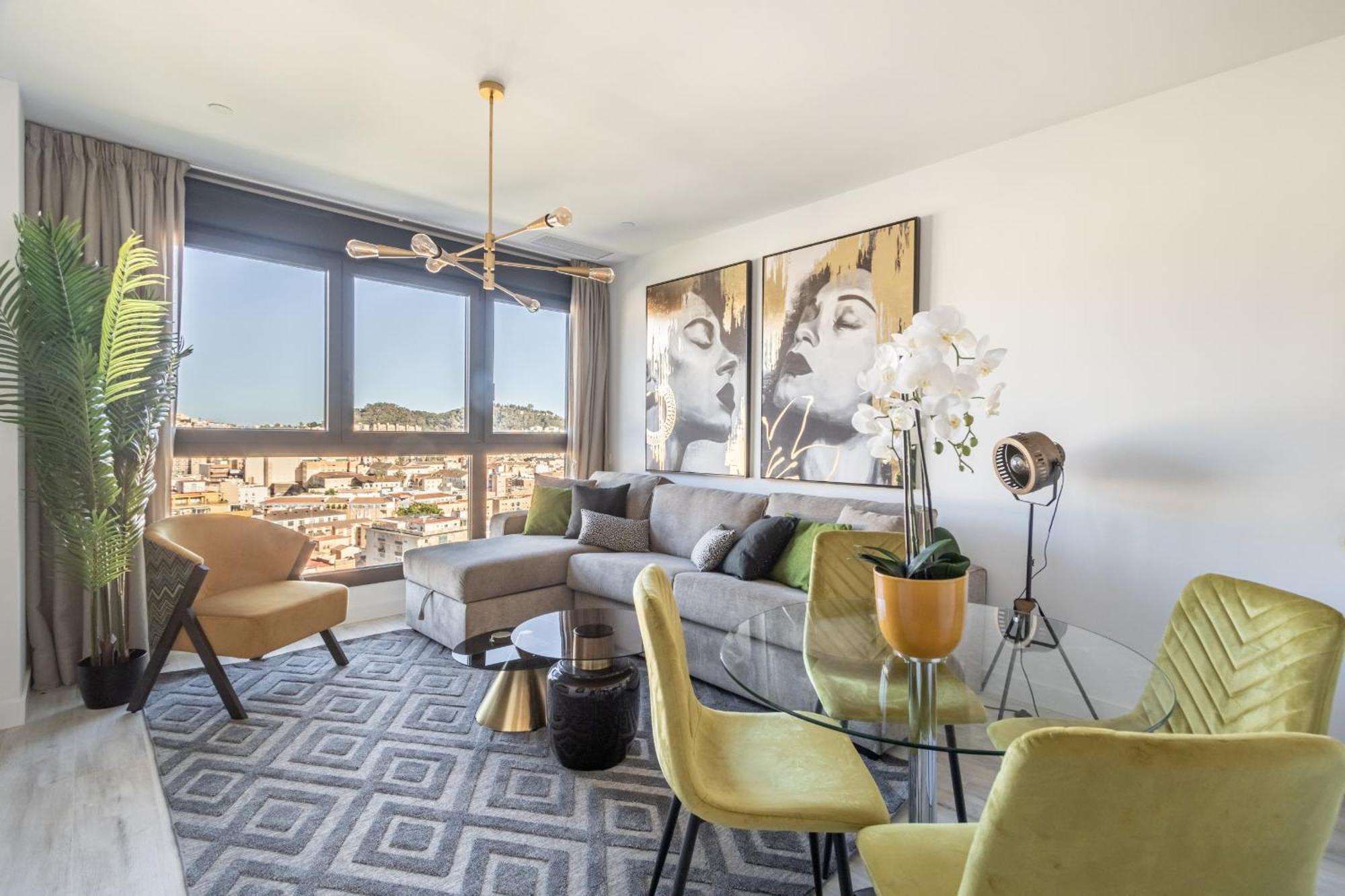 Malaga Skyline 1 Pool & Parking Free Apartment Екстериор снимка