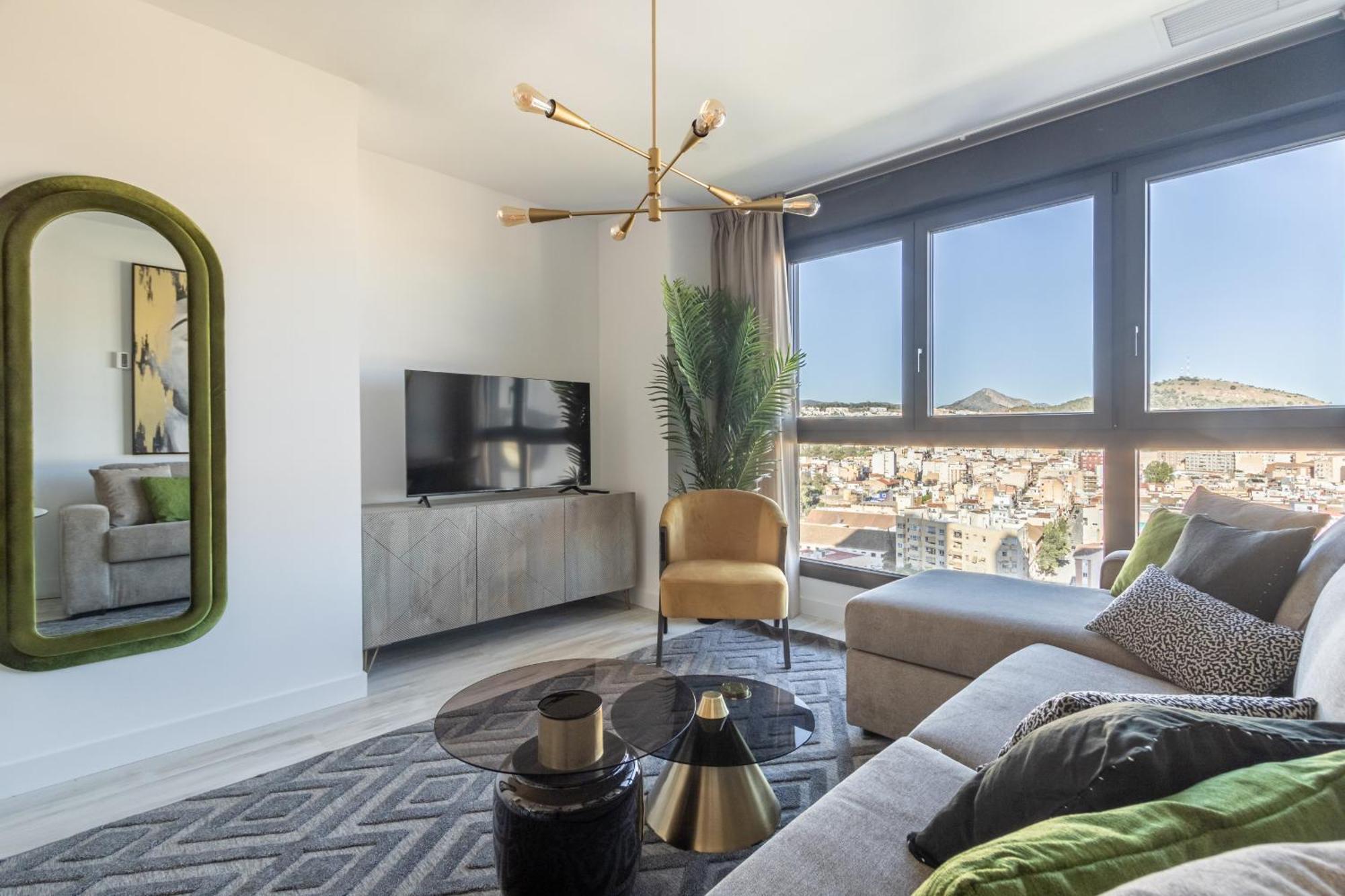 Malaga Skyline 1 Pool & Parking Free Apartment Екстериор снимка